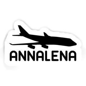Autocollant Annalena Jumbo-Jet Image