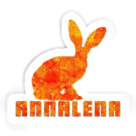 Rabbit Sticker Annalena Image