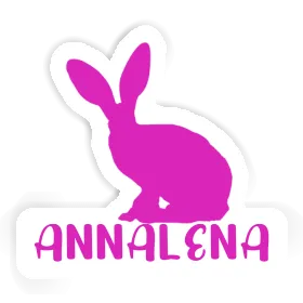 Rabbit Sticker Annalena Image