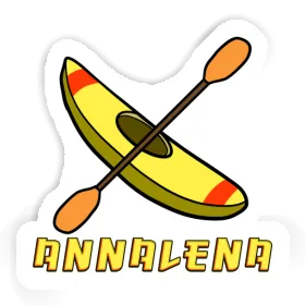 Annalena Sticker Canoe Image