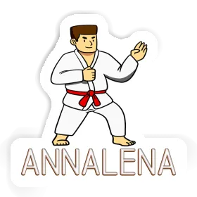 Sticker Annalena Karateka Image