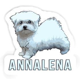 Sticker Maltese Annalena Image