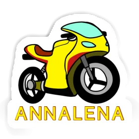 Motorbike Sticker Annalena Image