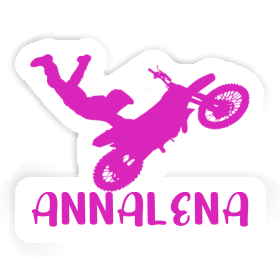 Motocross Rider Sticker Annalena Image