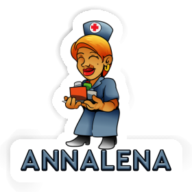 Annalena Sticker Nurse Image