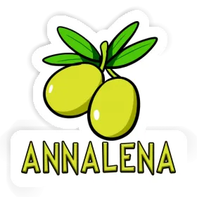 Annalena Sticker Olive Image