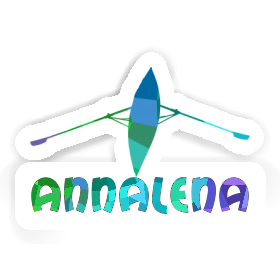Autocollant Bateau à rames Annalena Image