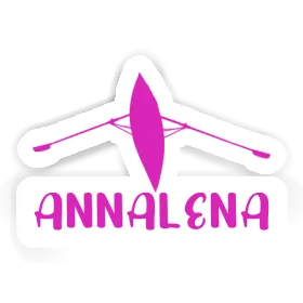 Annalena Autocollant Bateau à rames Image