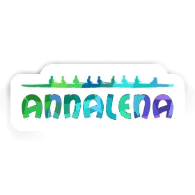 Autocollant Bateau à rames Annalena Image