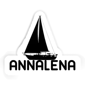 Sailboat Sticker Annalena Image