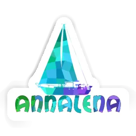 Sailboat Sticker Annalena Image