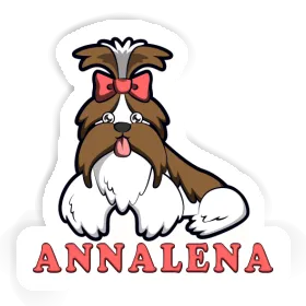 Shih Tzu Sticker Annalena Image