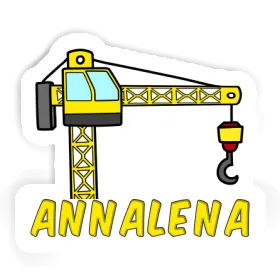 Tower Crane Sticker Annalena Image