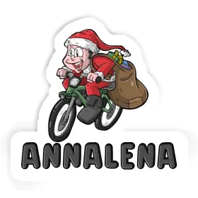 Annalena Sticker Cyclist Image