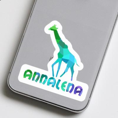 Giraffe Sticker Annalena Notebook Giraffe Sticker Annalena Gift package Image