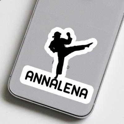 Karateka Aufkleber Annalena Notebook Karateka Aufkleber Annalena Gift package Image