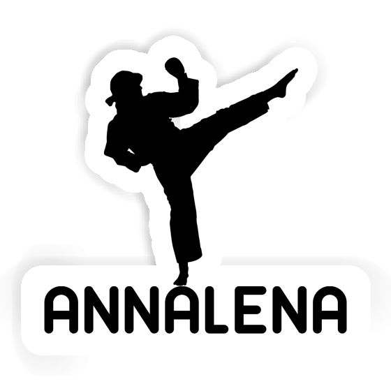Karateka Aufkleber Annalena Notebook Karateka Aufkleber Annalena Gift package Image