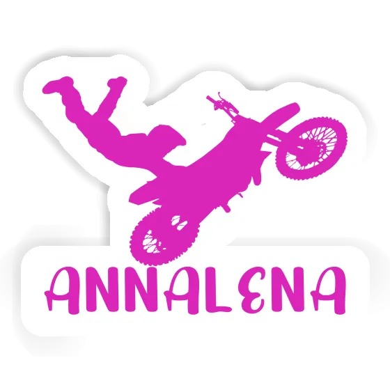 Motocross Rider Sticker Annalena Gift package Image