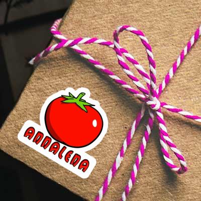 Tomato Sticker Annalena Laptop Image