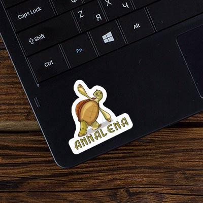 Sticker Annalena Yoga Turtle Notebook Sticker Annalena Yoga Turtle Gift package Image