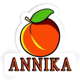 Annika Autocollant Abricot Image