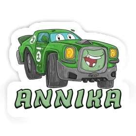 Annika Sticker Car Image