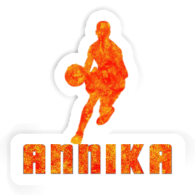 Sticker Basketball Player Annika Image