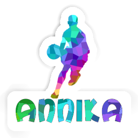 Sticker Basketball Player Annika Image