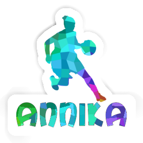 Basketballspielerin Sticker Annika Image