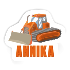 Annika Autocollant Pelleteuse Image