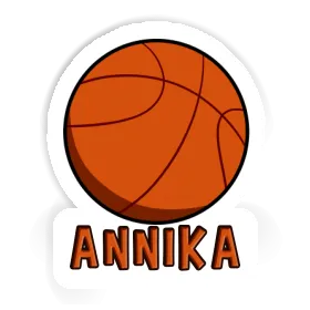 Sticker Basketball Ball Annika Image