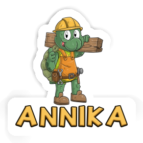 Annika Sticker Construction worker Image