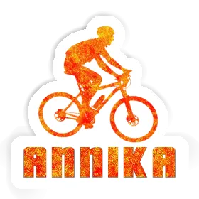 Sticker Annika Biker Image