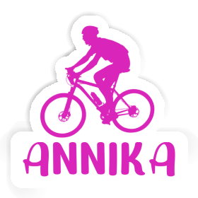 Biker Sticker Annika Image