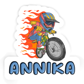 Biker Sticker Annika Image