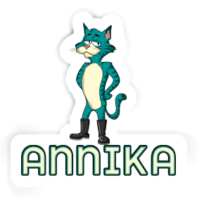 Katze Sticker Annika Image