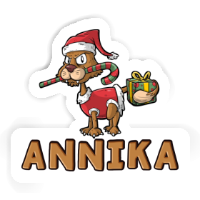 Autocollant Annika Chat Image