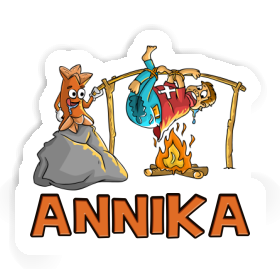 Annika Autocollant Cervelat Image