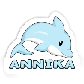 Sticker Annika Dolphin Image