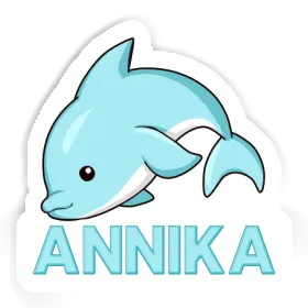 Annika Aufkleber Delphin Image