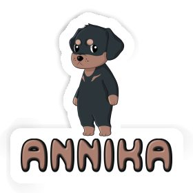 Annika Sticker Rottweiler Image