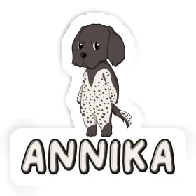 Annika Sticker Small Munsterlander Image