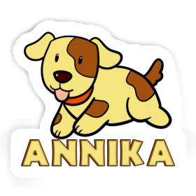 Sticker Hund Annika Image