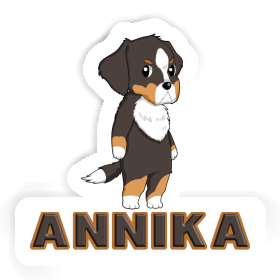 Aufkleber Annika Berner Sennenhund Image