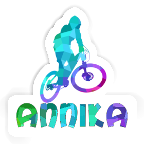 Annika Sticker Downhiller Image