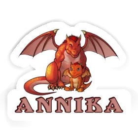 Dragon Autocollant Annika Image