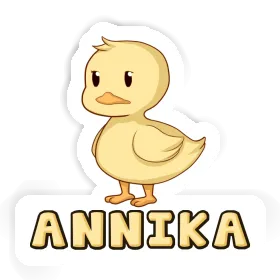 Annika Sticker Duck Image