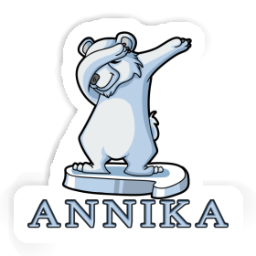 Sticker Annika Bear Image