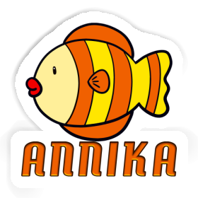 Sticker Annika Fish Image