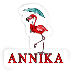 Aufkleber Annika Flamingo Image